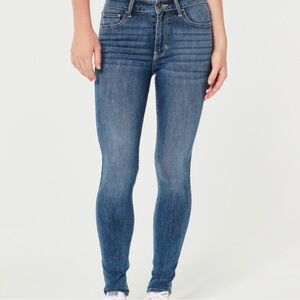 Hollister Medium Blue Super Skinny Jeans